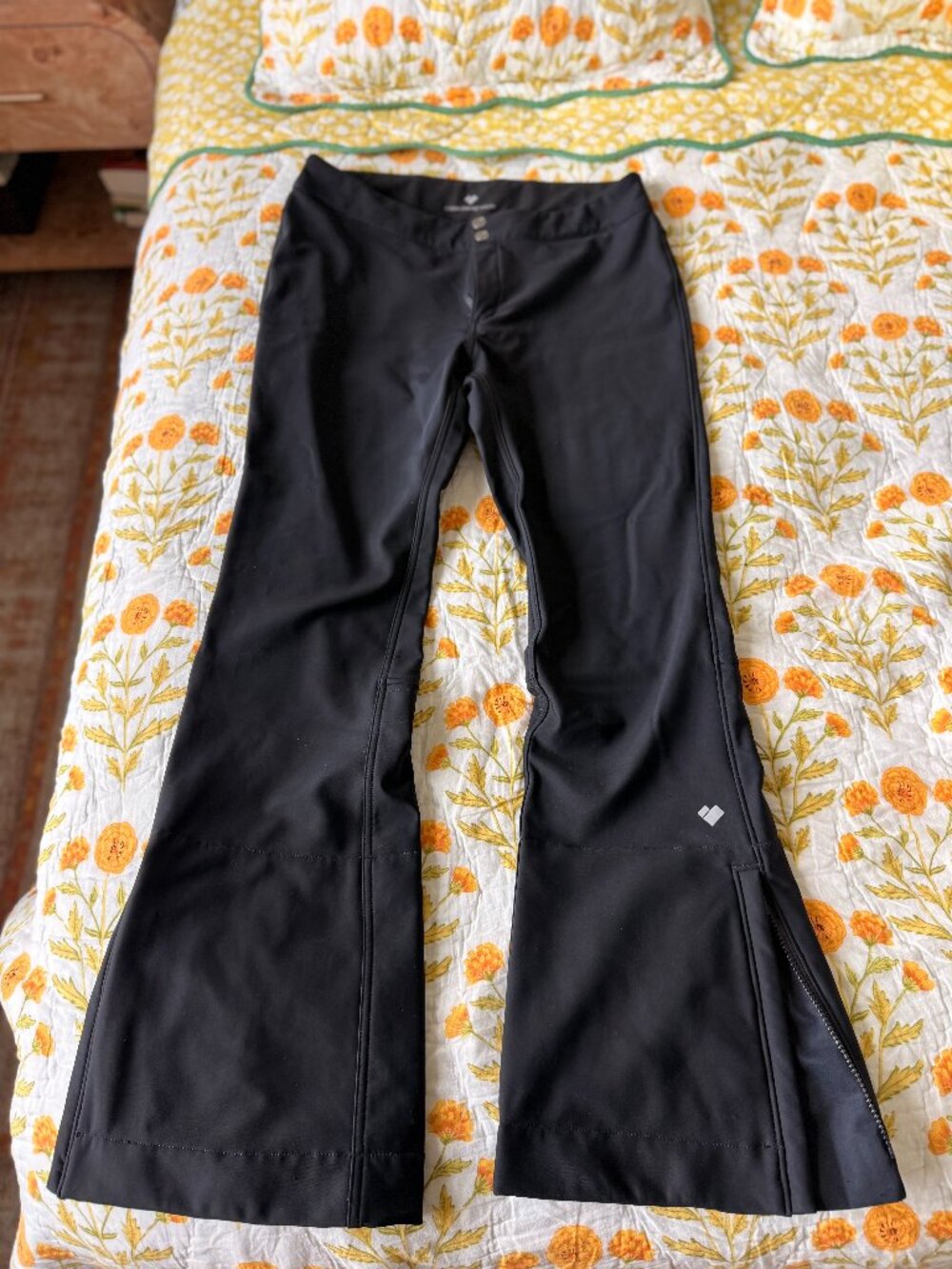 Obermeyer Black Bond Ski Pants Size 10/12